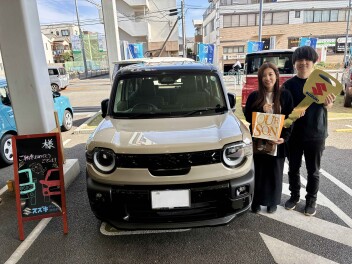 S様　クロスビーご納車おめでとうございます！